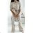 Damen Langarm Hoodie Kleid (S / M ONE SIZE) ITALIAN FASHION IMWA216095