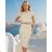 Damen Langarm Hoodie Kleid (S / M ONE SIZE) ITALIAN FASHION IMWA216095