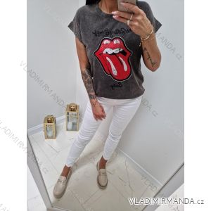 Damen Langarm Hoodie Kleid (S / M ONE SIZE) ITALIAN FASHION IMWA216095