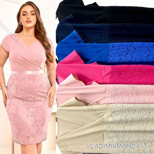 Sommerkleid Carmen aus Musselin für Damen (Einheitsgröße S/M) ITALIAN FASHION IMWE231506