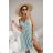 Damen Langarm Hoodie Kleid (S / M ONE SIZE) ITALIAN FASHION IMWA216095