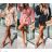 Damen Langarm Hoodie Kleid (S / M ONE SIZE) ITALIAN FASHION IMWA216095