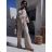 Damen Langarm Hoodie Kleid (S / M ONE SIZE) ITALIAN FASHION IMWA216095