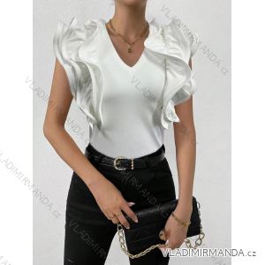 T-Shirt Kurzarm Damen Tarnung (uni s / m) italienische Mode IMT198832