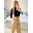 Langarm-Top/Croptop für Damen (S/M ONE SIZE) ITALIAN FASHION IMPLP2386080075