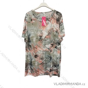 Damen Kurzarm-T-Shirt (L-4XL) DUNAUONE DUN24B1838