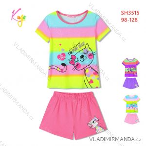 Set Langarm-Sweatshirt und Jogginghose Kinder Teen Mädchen (98-128) KUGO JS0730