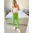 Lange Damenhose (Einheitsgröße S/M) ITALIAN FASHION IMPLI228115 -   grüne Erbse -   S / M