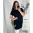 Langarm-Hemdkleid für Damen (Einheitsgröße S/M/L) ITALIAN FASHION IMC22658