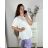 Tunika / Bluse Langarm Damen Oversized (3XL / 4XL ONE SIZE) ITALIAN FASHION IMWQ2191650