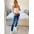 Trägerloses Tanktop für Damen (S/M ONE SIZE) ITALIAN FASHION IMPLP2360370055 -   schwarz -   S / M