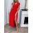 Ärmelloses Sommerkleid für Frauen (uni sm) ITALIAN FASHION IMD20550 -   růžová starorůžová -   S / M