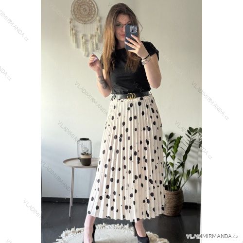 Langarm-Hemdkleid für Damen (S/M EINHEITSGRÖSSE) ITALIAN FASHION IMWD232607