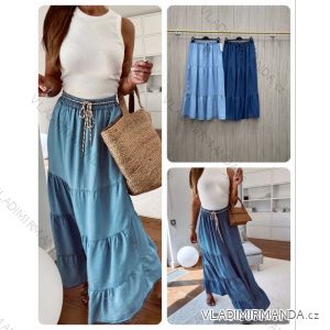 Kleid mit 3/4 Ärmeltasche für Damen (uni sl) ITALIAN Fashion IM3181746