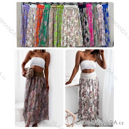 Kleid mit 3/4 Ärmeltasche für Damen (uni sl) ITALIAN Fashion IM3181746