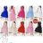 Ärmelloses langes Partykleid aus Paillettensamt für Damen (S/M EINHEITSGRÖSSE) ITALIAN FASHION IMWB233931