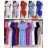 Ärmelloses langes Partykleid aus Paillettensamt für Damen (S/M EINHEITSGRÖSSE) ITALIAN FASHION IMWB233931