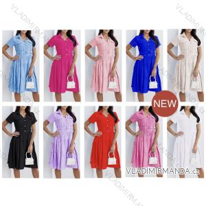 Ärmelloses langes Partykleid aus Paillettensamt für Damen (S/M EINHEITSGRÖSSE) ITALIAN FASHION IMWB233931