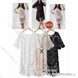 Damen Bademode Cover Up Tunika (S/M ONE SIZE) ITALIAN FASHION IMWB222855