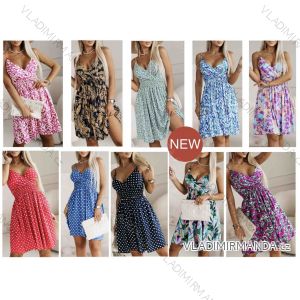 Ärmelloses langes Partykleid aus Paillettensamt für Damen (S/M EINHEITSGRÖSSE) ITALIAN FASHION IMWB233931