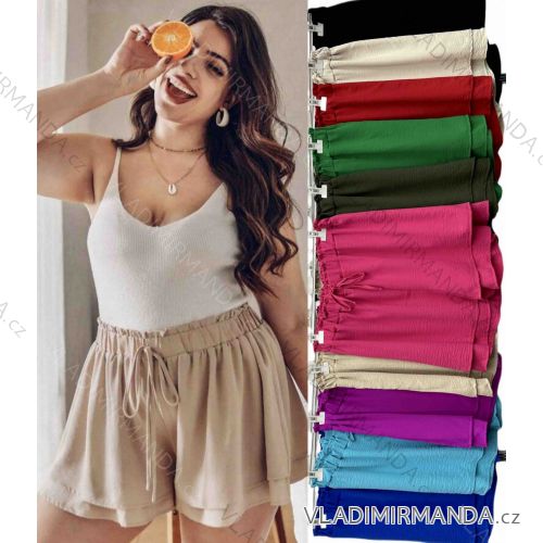 Damen-Jeansshorts in Übergröße (56/58 Einheitsgröße) POLISH FASHION IMWT24024