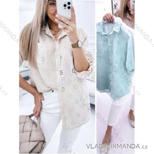 Damen Langarm Hoodie Kleid (S / M ONE SIZE) ITALIAN FASHION IMWA216095