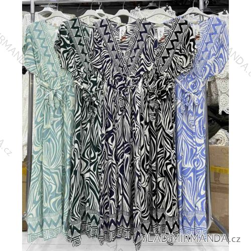 Ärmelloses langes Partykleid aus Paillettensamt für Damen (S/M EINHEITSGRÖSSE) ITALIAN FASHION IMWB233931
