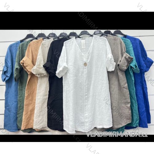 Damen T-Shirt Kurzarm (S / M / L ONE SIZE) ITALIAN FASHION IMWC222158