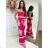 Langer eleganter Langarm-Overall für Damen (S/M ONE SIZE) ITALIAN FASHION IMWA23289