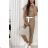 Elegantes Hemd Langarm Damen Kleid (S / M ONE SIZE) ITALIAN FASHION IMWY21734