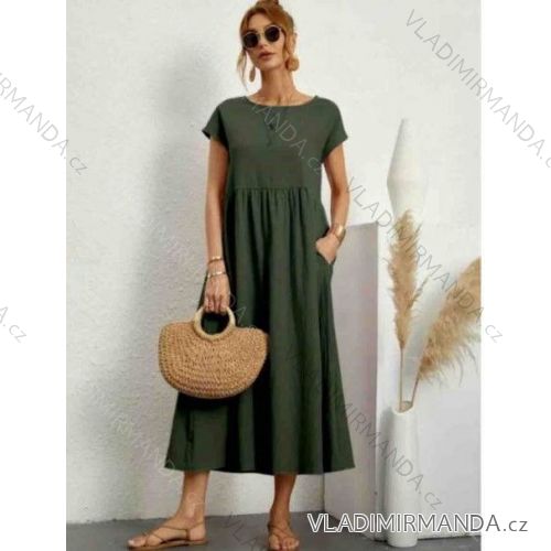 Tunika mit Anhänger Langarm Damen Plus Size (3XL/4XL ONE SIZE) ITALIAN FASHION IMWT23209