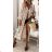 Kleid mit Knöpfen und geknöpften Damen (uni s-m) ITALIAN FASHION IM2203948