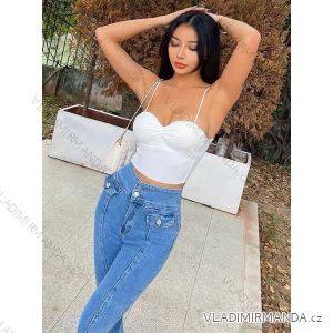 Träger-Tanktop für Damen (Einheitsgröße S/M) ITALIAN FASHION IMWAE24051