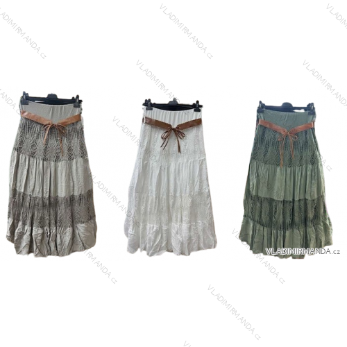 Langer Tüllrock für Damen (Einheitsgröße S/M) ITALIAN FASHION IMWB233518