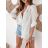 Langarm-Musselin-Hemd für Damen (Einheitsgröße S/M) ITALIAN FASHION IMWGS23248