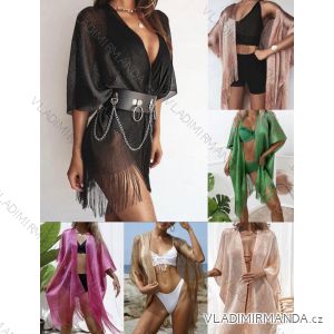 Tunika-Hemdstreifen 3/4, Langarm Damen (uni sl) ITALIENISCHE Mode IMC18682