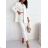 Sommer-Musselin-Hemd- und Shorts-Set für Damen (Einheitsgröße S/M) ITALIAN FASHION IMWGB232513