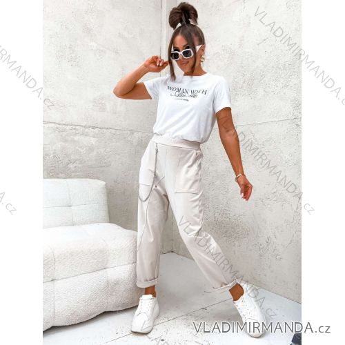 Lange Sommerhose für Damen (S / M ONE SIZE) ITALIAN FASHION IMWG222474