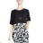 Kurzarm-Tunika für Damen in Übergröße (M-2XL) POLISH FASHION PME24DARINA