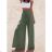 Lange Sommerhose für Damen mit Gürtel (Einheitsgröße S/M) ITALIAN FASHION IMD24080