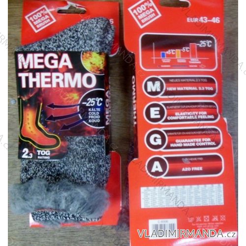 Socken Mega Thermo Men (43-46) VIRGIN C-6006