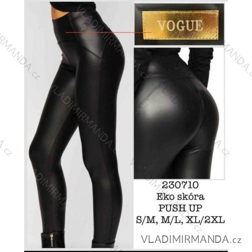Lange Lederleggings für Damen (S-XL) MIEGO MIE220745