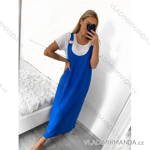 Shirt verlängert 3/4 Langarm Damen (L/XL/2XL ONE SIZE) ITALIAN FASHION IM423025