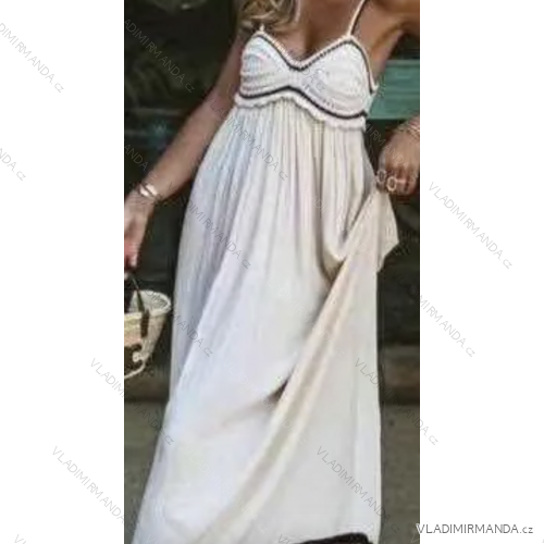 Langes trägerloses Pailletten-Partykleid für Damen (S/M EINHEITSGRÖSSE) ITALIAN FASHION IMPMD2360600