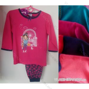 Pyjamas Lange Kinder Mädchen aus Baumwolle (98-128) COANDIN S1373L
