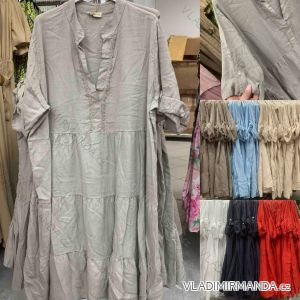 Langarm-Hemdkleid für Damen (S/M EINHEITSGRÖSSE) ITALIAN FASHION IMWD232607