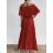 Damen Langarm Hoodie Kleid (S / M ONE SIZE) ITALIAN FASHION IMWA216095