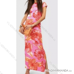 Langes trägerloses Pailletten-Partykleid für Damen (S/M EINHEITSGRÖSSE) ITALIAN FASHION IMPMD2360600