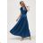 Kleid mit 3/4 Ärmeltasche für Damen (uni sl) ITALIAN Fashion IMWD20529 S/M béžová