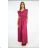 Kleid mit 3/4 Ärmeltasche für Damen (uni sl) ITALIAN Fashion IMWD20529 S/M béžová